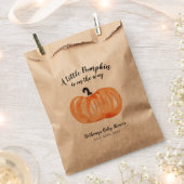 Pumpkin Patch Baby shower Bedankzakje (Geknipt)