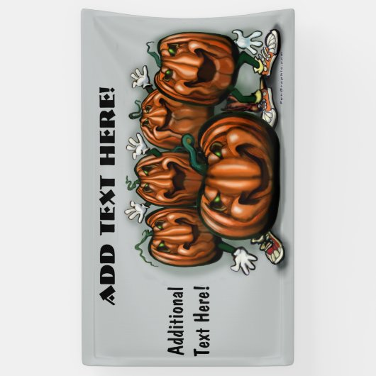 Pumpkin Patch Banner (Verticaal)