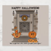 Pumpkin Patch Bier Etiket (Enkel label)