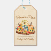 Pumpkin Patch Birthday Cadeaulabel (Voorkant)