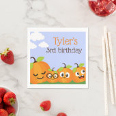 Pumpkin Patch Boerderij Kinderen Verjaardag Servet (Insitu)