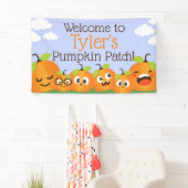 Pumpkin Patch Boerderij Kinderen Verjaardag Spandoek (Insitu)