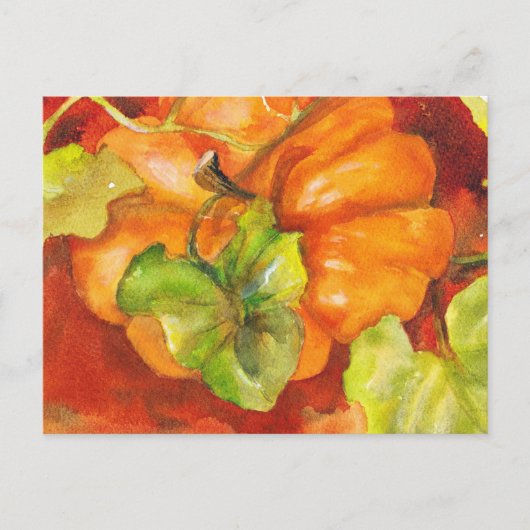 Pumpkin Patch Briefkaart (Voorkant)