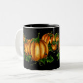 PUMPKIN PATCH by SHARON SHARPE Tweekleurige Koffiemok (Voorkant links)