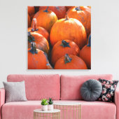 Pumpkin Patch Canvas Afdruk (Insitu (Woonkamer))
