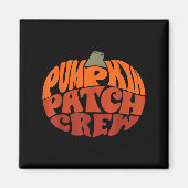 Pumpkin Patch Crew Grappige Pumpkin Patch Squad Be Magneet (Voorkant)