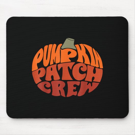 Pumpkin Patch Crew Grappige Pumpkin Patch Squad Be Muismat (Voorkant)