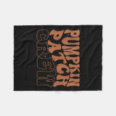 Pumpkin Patch Crew Halloween Pumpkin Patch Fall Fa Fleece Deken (Voorkant (Horizontaal))