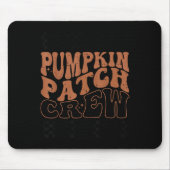 Pumpkin Patch Crew Halloween Pumpkin Patch Fall Fa Muismat (Voorkant)