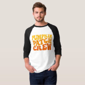 Pumpkin Patch Crew, Mannen T-shirt (Voorkant volledig)