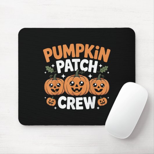 Pumpkin Patch Crew Matching Family Fall Autumn  Muismat (Met muis)