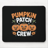 Pumpkin Patch Crew Matching Family Fall Autumn  Muismat (Voorkant)