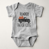Pumpkin Patch Cutie Baby One Piece Romper (Voorkant)