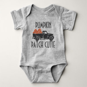 Pumpkin Patch Cutie Baby One Piece Romper