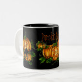 PUMPKIN PATCH!  door SHARON SHARPE Tweekleurige Koffiemok (Voorkant links)