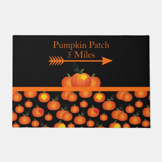 Pumpkin Patch Doormat Deurmat (Voorkant)