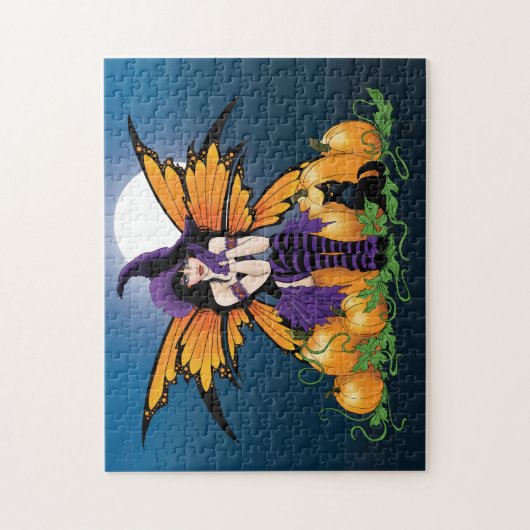Pumpkin Patch Fairy Legpuzzel (Verticaal)
