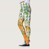 Pumpkin Patch Festival Herfst Colour Foliage Green Leggings (Links)