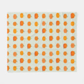 Pumpkin Patch Fleece Deken (Voorkant (Horizontaal))