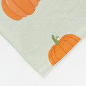 Pumpkin Patch Fleece Deken (Hoek)