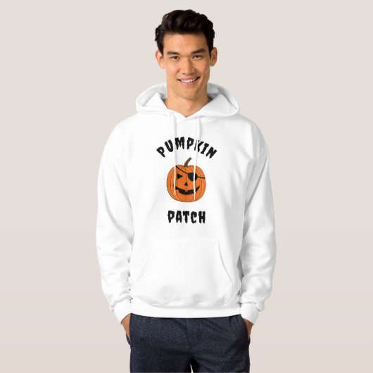 "Pumpkin Patch" Funny Hoodie (Voorkant volledig)