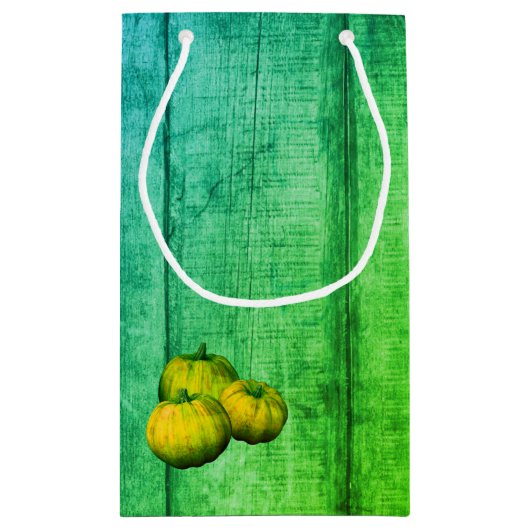 Pumpkin Patch Gift Bag Klein Cadeauzakje (Achterkant)