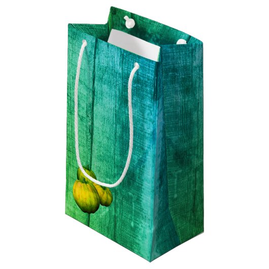 Pumpkin Patch Gift Bag Klein Cadeauzakje (Voorkant Gekanteld)