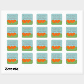 Pumpkin Patch Halloween Baking Label Stickers (Vel)