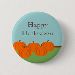 Pumpkin Patch Halloween Button