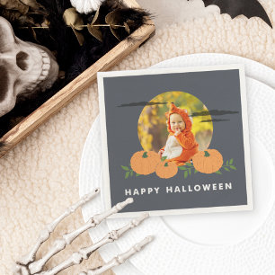 Pumpkin Patch Halloween Foto Servet