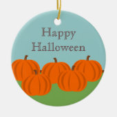 Pumpkin Patch Halloween Ornament (Voorkant)