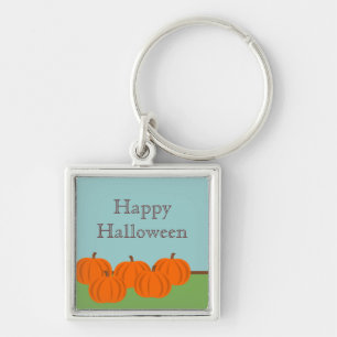 Pumpkin Patch Halloween Premium Sleutelhanger