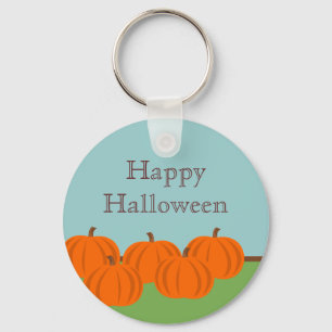 Pumpkin Patch Halloween Sleutelhanger