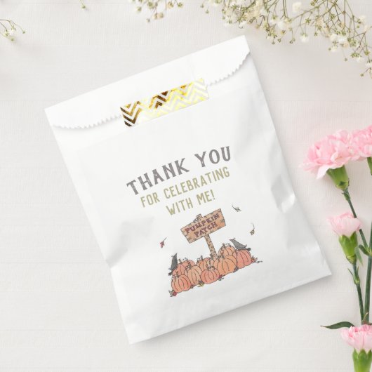 Pumpkin Patch Hartelijk dank Bedankzakje (Gezegeld)