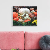 Pumpkin Patch Harvest Canvas Afdruk (Insitu (Woonkamer))