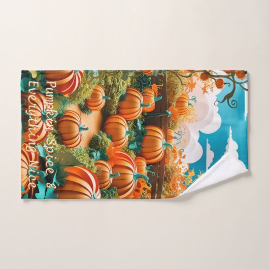 Pumpkin Patch Harvest Handdoek (Handdoek)