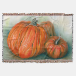 Pumpkin Patch herfst Trio Pastel Art Deken