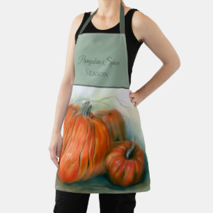 Pumpkin Patch herfst Trio Pastel Art Schort