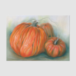 Pumpkin Patch herfst Trio Pastel Art Tissuepapier