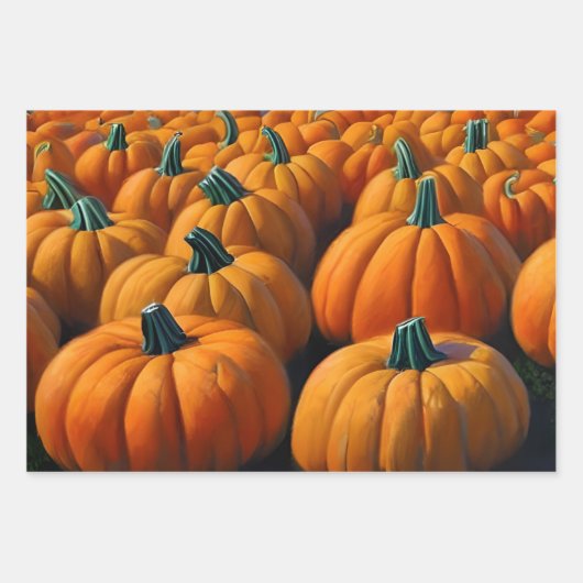 Pumpkin Patch Inpakpapier Vel (Voorkant)