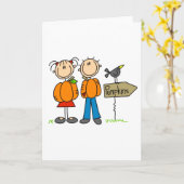 Pumpkin Patch Kaart (Gele Bloem)