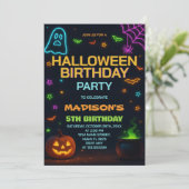 Pumpkin Patch Kids Verjaardag Uitnodiging (Staand voorkant)