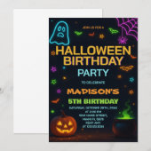 Pumpkin Patch Kids Verjaardag Uitnodiging (Voorkant / Achterkant)