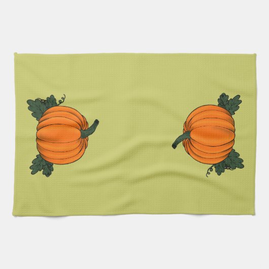 Pumpkin Patch Kitchen Towel Theedoek (Horizontaal)