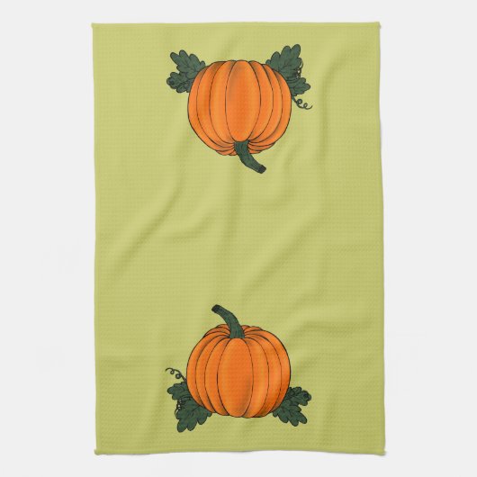 Pumpkin Patch Kitchen Towel Theedoek (Verticaal)