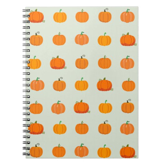 Pumpkin Patch Notitieboek (Voorkant)