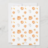 Pumpkin Patch Old Truck Birthday Party Any Age Kaart (Achterkant)