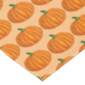 Pumpkin Patch Oranje herfst Harvest Oktober Gourd Tafelkleed (Gekanteld)