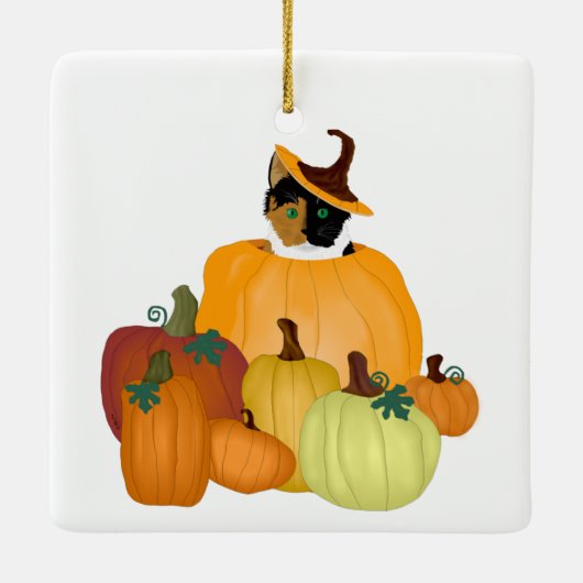 Pumpkin Patch Ornament (Achterkant)