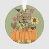 Pumpkin Patch Ornament (voorkant)